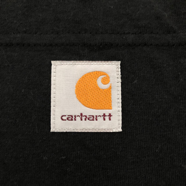 carhartt(カーハート)のcarhartt カーハート ポケットT 長袖 ブラック サイズS メンズのトップス(Tシャツ/カットソー(七分/長袖))の商品写真