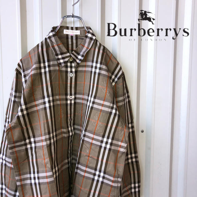 BURBERRY(バーバリー)のBurberrys 90s シャドーホース ノバチェック シャツ レディースのトップス(シャツ/ブラウス(長袖/七分))の商品写真