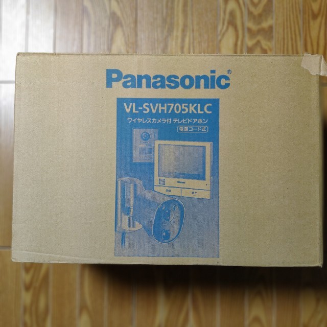 Panasonic(パナソニック)のパナソニック ワイヤレスカメラ付きテレビドアホン VL-SVH705KLC 新品 スマホ/家電/カメラのスマホ/家電/カメラ その他(防犯カメラ)の商品写真