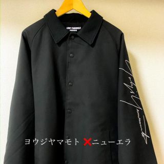 ヨウジヤマモト(Yohji Yamamoto)の人気！ヨウジヤマモト❌ニューエラ　コーチジャケット　黒(その他)