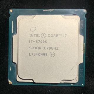 Intel Core i7-8700K CPU  ジャンク扱い(PCパーツ)