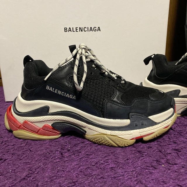 balenciaga トリプルs 確実正規品 ノワール