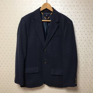 トミーヒルフィガー(TOMMY HILFIGER)の⭕️良品⭕️トミーヒルフィガー⭕️ウール混ジャケット⭕️ネイビー(テーラードジャケット)