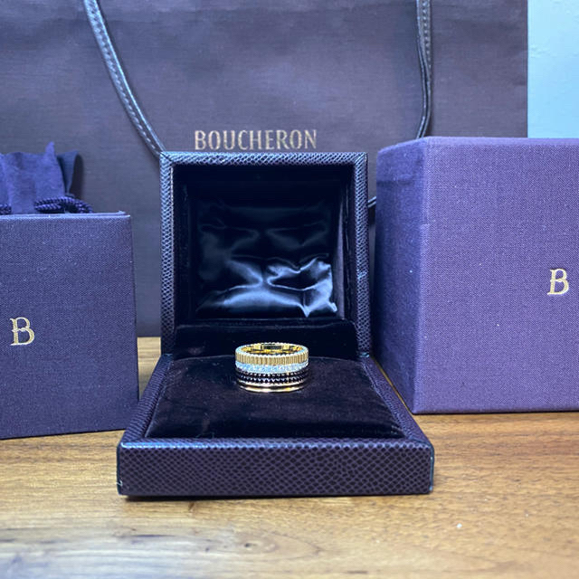 BOUCHERON(ブシュロン)のブシュロン クラシック キャトル ラージ ダイヤ #56 15.5号　美品 レディースのアクセサリー(リング(指輪))の商品写真