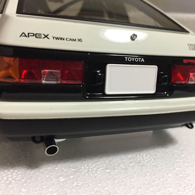 トヨタ(トヨタ)のオートアート AE86 1/18  エンタメ/ホビーのおもちゃ/ぬいぐるみ(模型/プラモデル)の商品写真