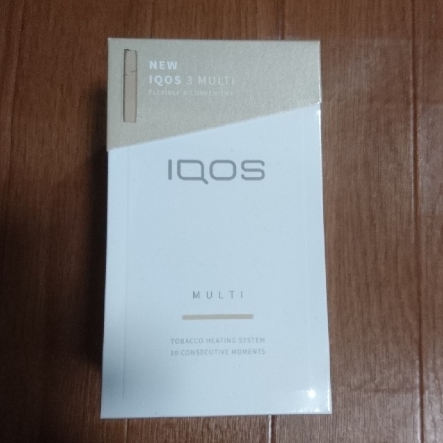 値下new IQOS3 MULTI アイコス3 ゴールド　新品 未使用 未登録