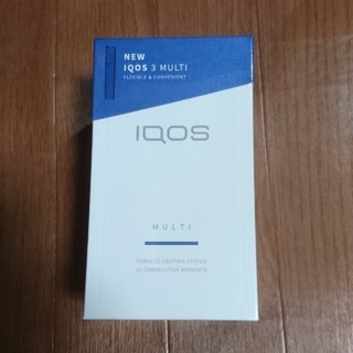 アイコス(IQOS)の値下げnew IQOS3 MULTI アイコス3　ブルー　新品 未使用 未登録 (タバコグッズ)