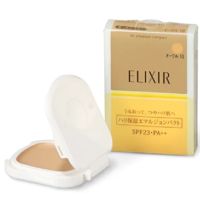 ELIXIR(エリクシール)の外装なし、レフィルのみ。エリクシールシュペリエル リフトエマルジョンパクト コスメ/美容のベースメイク/化粧品(ファンデーション)の商品写真