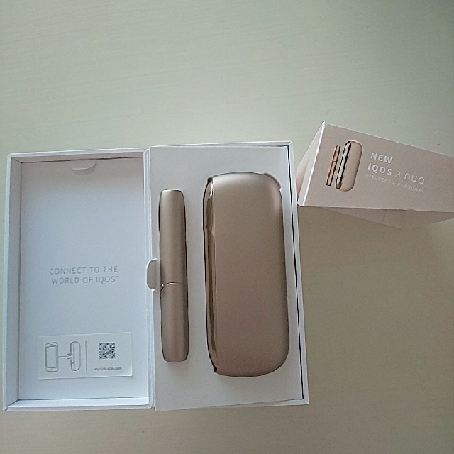 IQOS - IQOS 3 DUO シャンパンゴールドの通販 by meronn1212's shop|アイコスならラクマ サロン専売