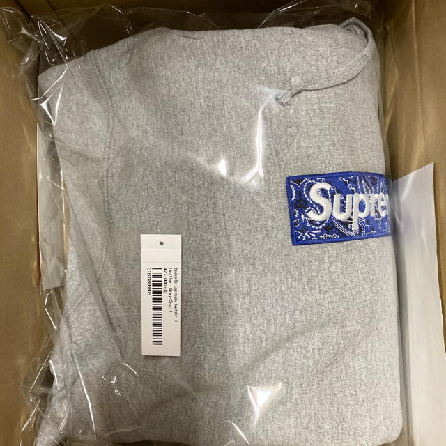 supreme box logo hoodie S size ボックスロゴ