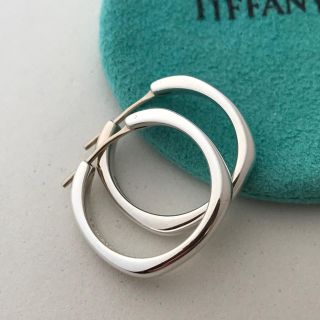 ティファニー(Tiffany & Co.)のTiffany クッションフープ ピアス　美品(ピアス)