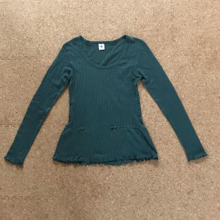 プチバトー(PETIT BATEAU)のプチバトー　長袖カットソー(Tシャツ/カットソー)