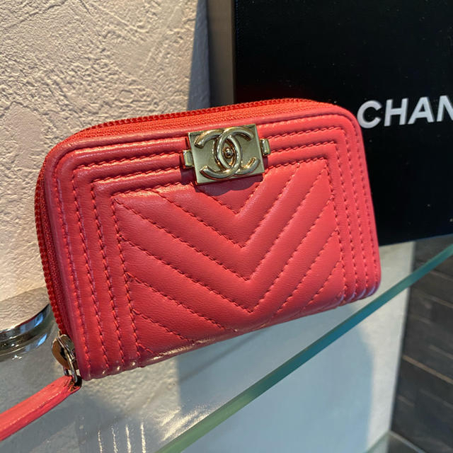 【正規品・美品】CHANEL ボーイシャネル カードケース コインケース 名刺