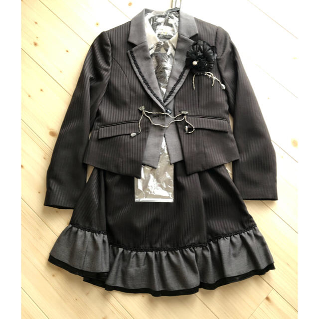 女子 フォーマル 卒業式 150 キッズ/ベビー/マタニティのキッズ服女の子用(90cm~)(ドレス/フォーマル)の商品写真