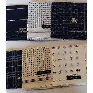 バーバリー(BURBERRY)の※ゆうこりんりん様専用※ BURBERRY ハンカチ 6枚セット(ハンカチ/ポケットチーフ)