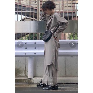 アメリヴィンテージ(Ameri VINTAGE)のSHIRT MOTIF SET UP グレー完売商品(セット/コーデ)