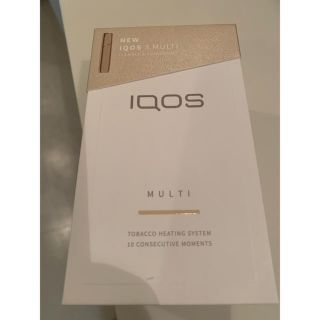 アイコス(IQOS)の【新品未使用品】 iQOS3 MULTI アイコス3 マルチ ゴールド(タバコグッズ)