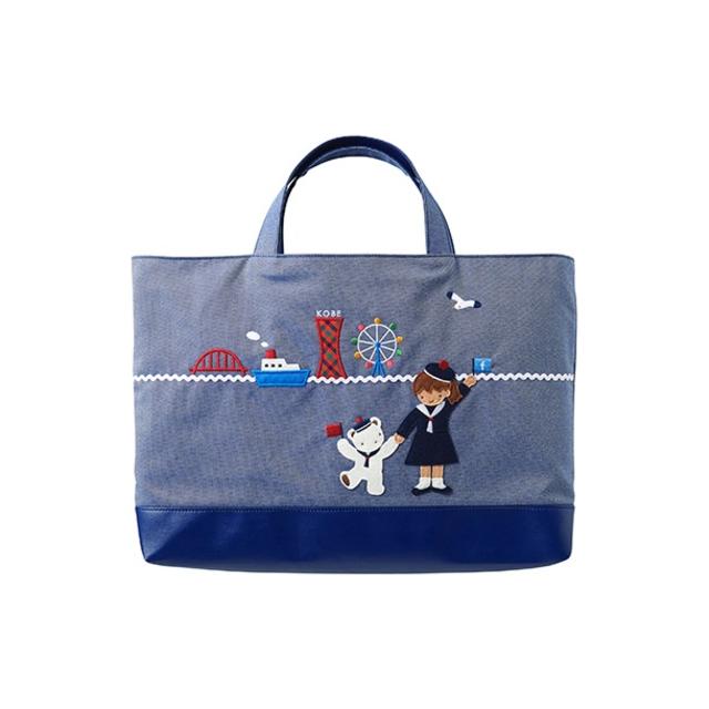 familiar - ファミリア　神戸本店限定デニムバッグ　完売品！
