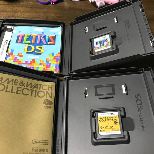 ニンテンドーDS(ニンテンドーDS)のテトリスDS と　　　　　　　GAME&WATCH COLLECTION 非売品 エンタメ/ホビーのゲームソフト/ゲーム機本体(携帯用ゲームソフト)の商品写真