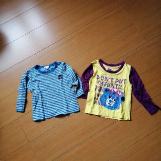 アナップキッズ(ANAP Kids)のHushHush　ANAP　ロンT　トップス　80 90(Tシャツ/カットソー)