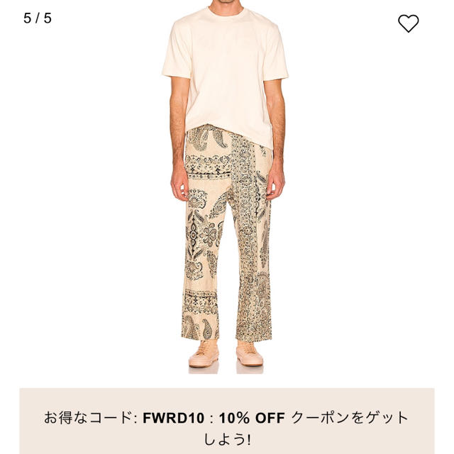 UNUSED(アンユーズド)のParia Farzaneh パンツ メンズのパンツ(その他)の商品写真