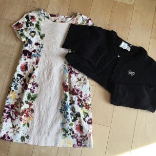 ザラキッズ(ZARA KIDS)のフォーマル  入学式　お出掛け　女の子　ZARAワンピ　ボレロセット120(ドレス/フォーマル)