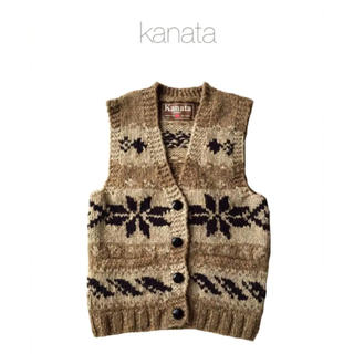 KANATA - カウチン ウール帽 カナダ製の通販 by ちま田ちま美｜カナタならラクマ