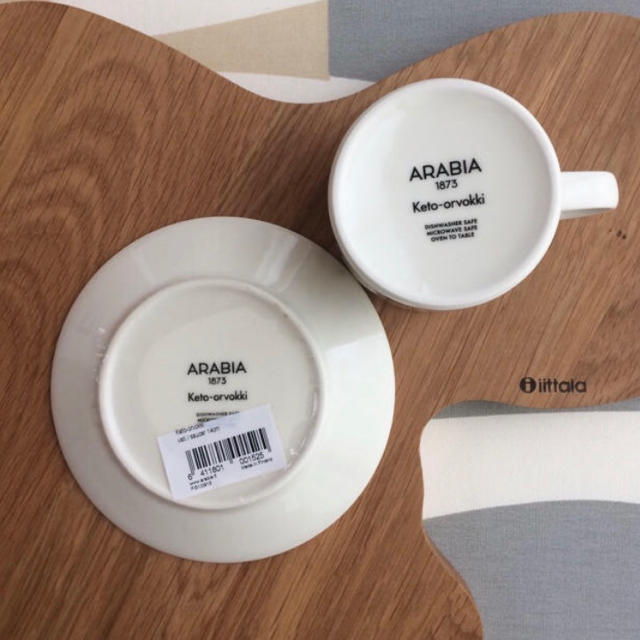 ARABIA - 新品 ２客 ARABIA アラビア ケトオルヴォッキ コーヒーカップ ...