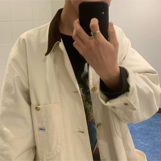 Lee(リー)のLee カバーオール 白 メンズのジャケット/アウター(カバーオール)の商品写真
