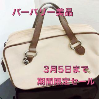 バーバリー(BURBERRY)のバーバリーミニバック(ハンドバッグ)