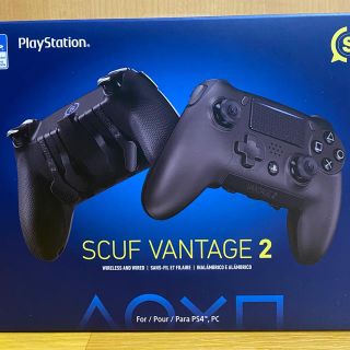 プレイステーション4(PlayStation4)の【新品、送料無料】 並行輸入　SCUF VANTAGE 2 チャコールブラック(その他)