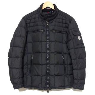 モンクレール(MONCLER)のモンクレール AUBIN オーバン ダウン ジャケット 4 黒 ブラック(ダウンジャケット)