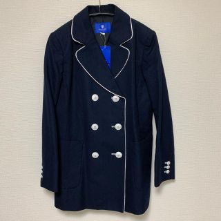 バーバリーブルーレーベル(BURBERRY BLUE LABEL)のブルーレーベルクレストブリッジ  コート(ピーコート)