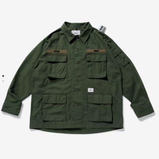 ダブルタップス(W)taps)の専用JUNGLE LS / SHIRT. WTAPS×NEIGHBORHOOD(ミリタリージャケット)