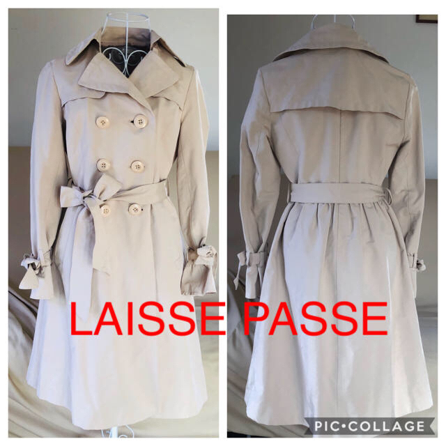 LAISSE PASSE(レッセパッセ)のレッセパッセ　トレンチコート レディースのジャケット/アウター(トレンチコート)の商品写真