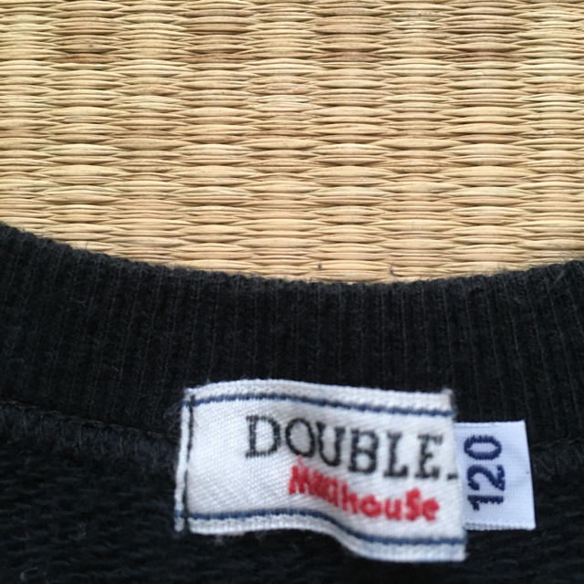 DOUBLE.B(ダブルビー)のダブルビー　ミキハウス  トレーナー　120 キッズ/ベビー/マタニティのキッズ服女の子用(90cm~)(Tシャツ/カットソー)の商品写真