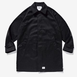 WTAPS ダブルタップス ステンカラーコート 3＝L ブラック