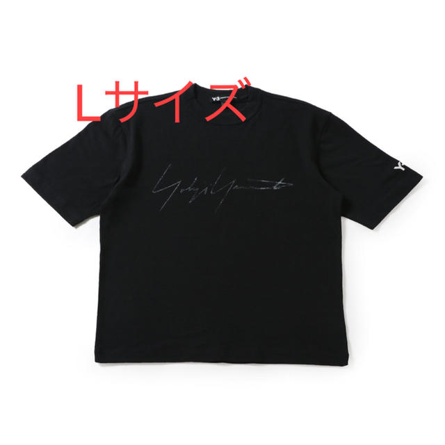adidas Y-3 M DISTRESSED SIGNATURE SS TEE - Tシャツ/カットソー(半袖