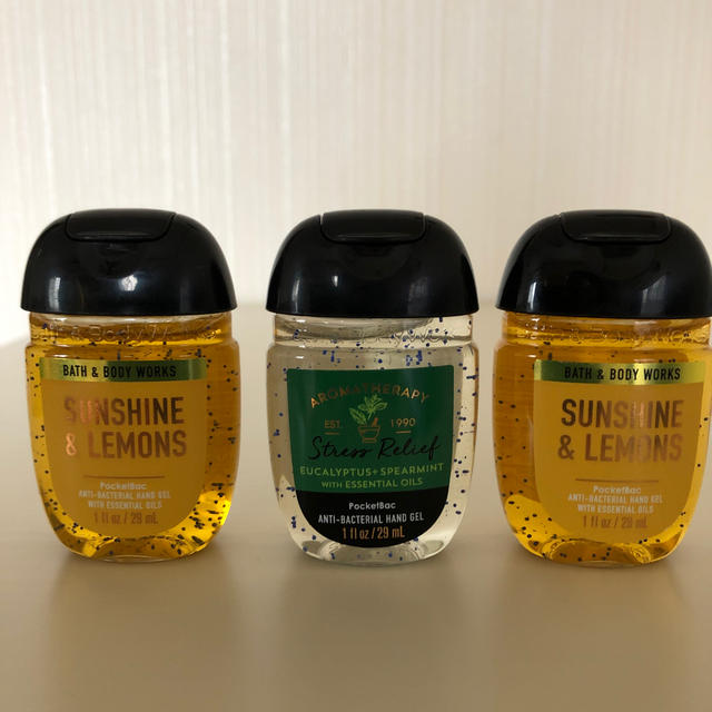 Bath & Body Works(バスアンドボディーワークス)のサニタイザー　除菌ジェル3個セット コスメ/美容のボディケア(その他)の商品写真