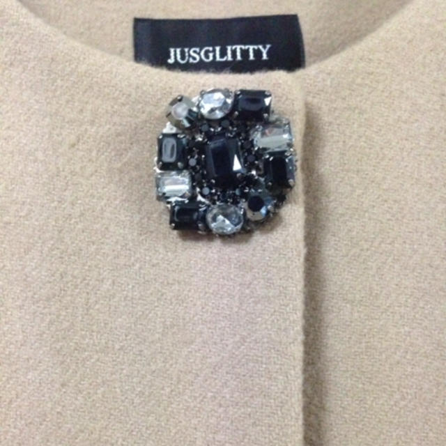 JUSGLITTY(ジャスグリッティー)のジャスグリッティー コクーンコート レディースのジャケット/アウター(その他)の商品写真