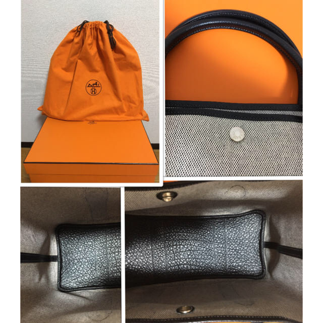 HERMES エルメス ガーデンパーティ PM 【美品】 - トートバッグ