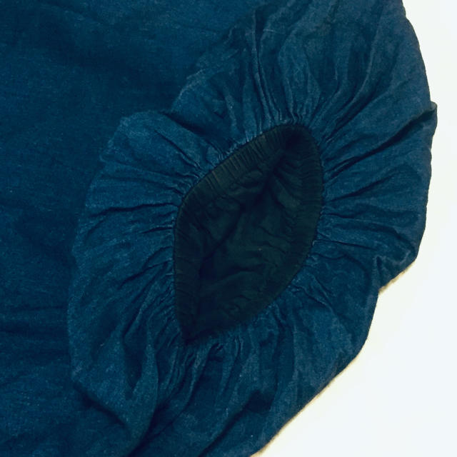 mizuiroind インディゴ染めバルーン袖プルオーバー レディースのトップス(カットソー(長袖/七分))の商品写真