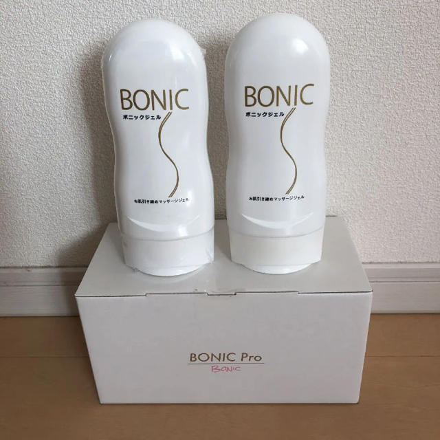 【新品・未使用】BONIC Pro＜美容器＞&マッサージジェル2本