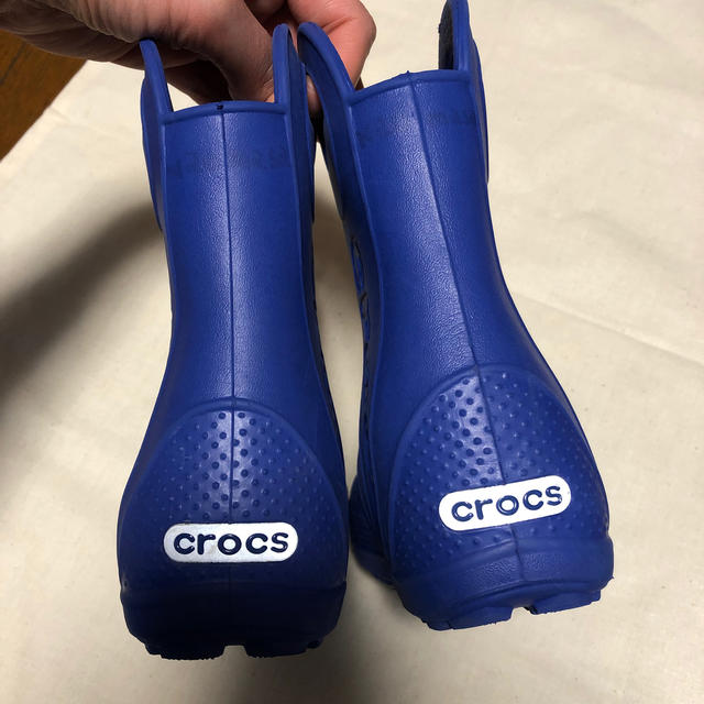 crocs(クロックス)のcrocs15.5cm長靴 キッズ/ベビー/マタニティのキッズ靴/シューズ(15cm~)(長靴/レインシューズ)の商品写真