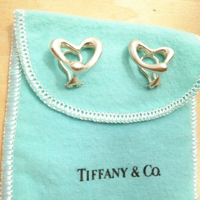 Tiffany & Co.(ティファニー)のりんさま専用  ティファニー オープンハート イヤリング レディースのアクセサリー(イヤリング)の商品写真