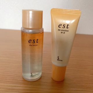 エスト(est)のサンプル⭐︎est 化粧水&乳液(サンプル/トライアルキット)