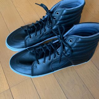 ヴァンズ(VANS)のvans sk8 hi 黒 新品 未使用 (スニーカー)