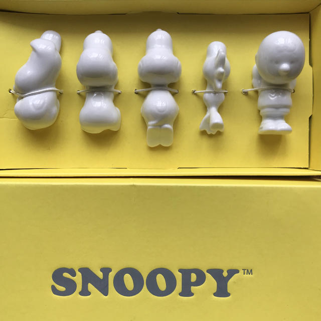 SNOOPY(スヌーピー)のスヌーピー  箸置き エンタメ/ホビーのおもちゃ/ぬいぐるみ(キャラクターグッズ)の商品写真