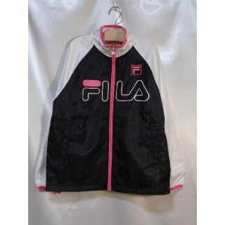 フィラ(FILA)の＜№8704＞(150cm)★FILA★風除けナイロンジャンパー☆白黒(ジャケット/上着)