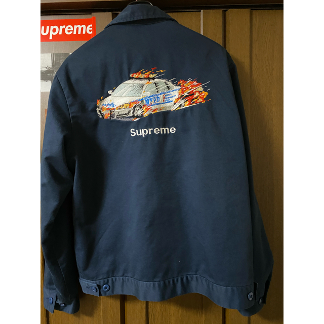 supreme cop car work jacket 葵産業 特別価格 jardinmagico.mx